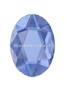 Sapphire oval Serinity rhinestone non hotfix