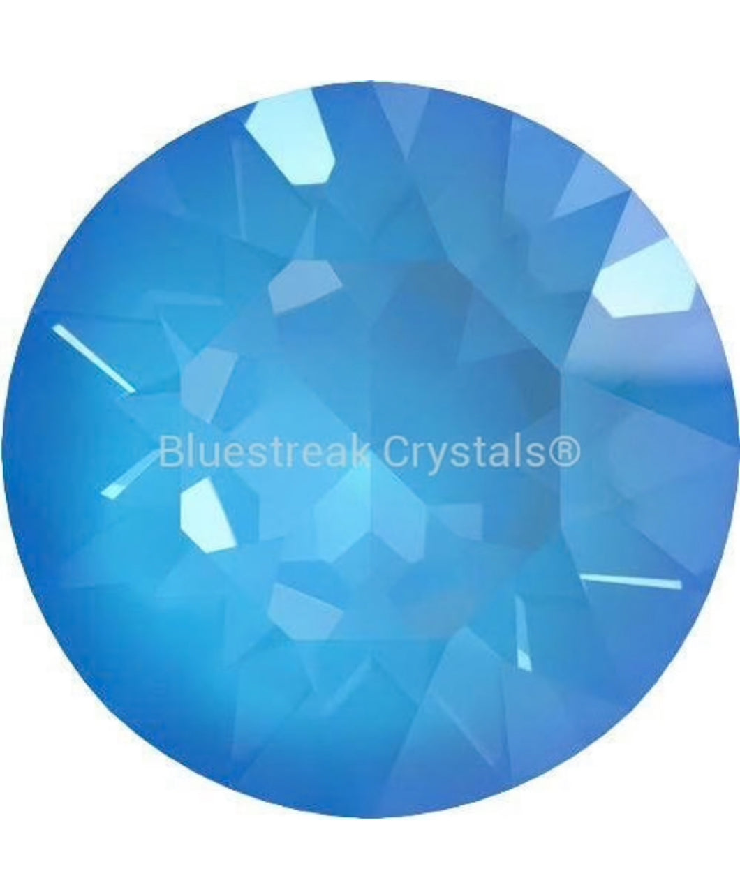 Crystal Electric Blue Ignite  Serinity rhinestone non hotfix