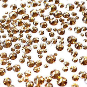 GOLDEN SHADOW Serenity rhinestone non hotfix Size Mix Crystal PACK OF 300