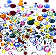 Rainbow Serinity rhinestone non hotfix MIX pack of 250 ss5 ss7 ss9