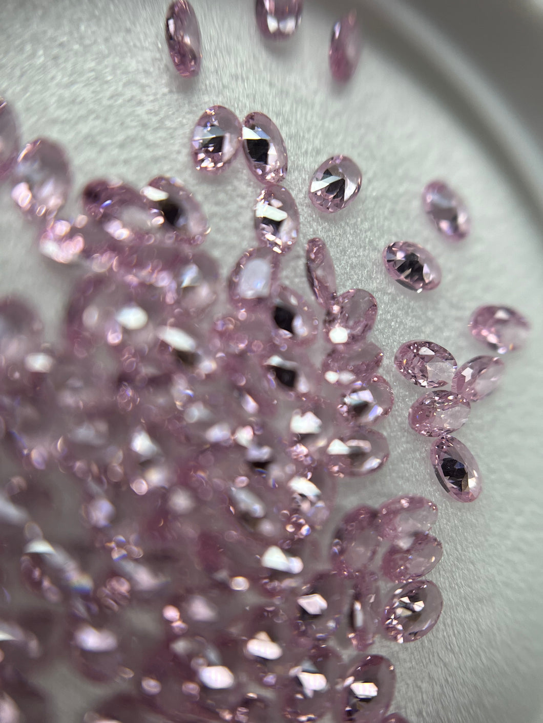 Zirconia Oval Flores