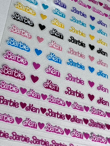 Barbie sticker