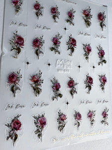 Sticker rosas