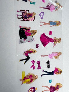 Barbie transfer foil