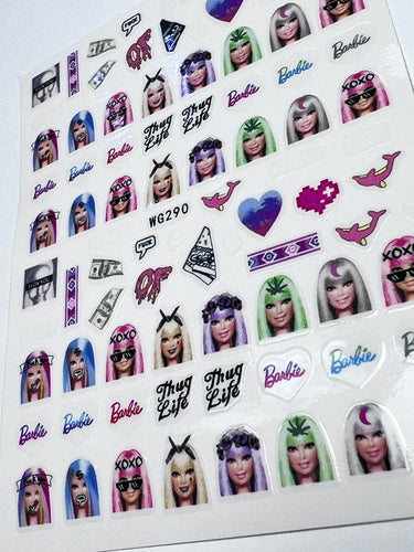 Barbie sticker