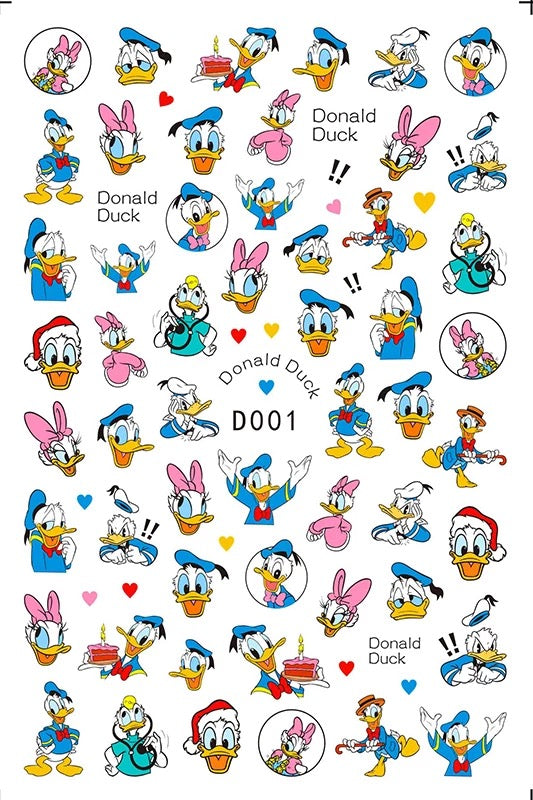 Stickers D001 El Pato Donal