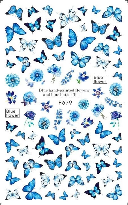 Butterfly Sticker F679