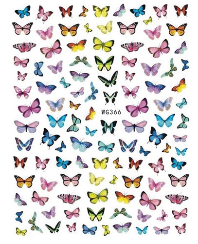 Butterfly Sticker WG366