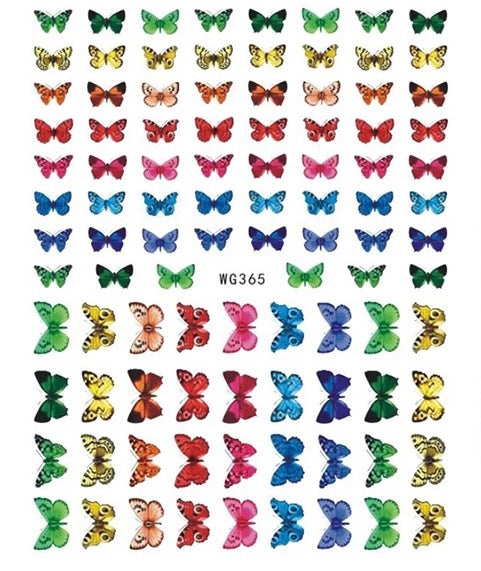 Butterfly Sticker WG365