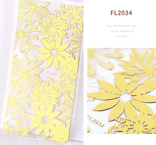 Sticker Metallic 2034