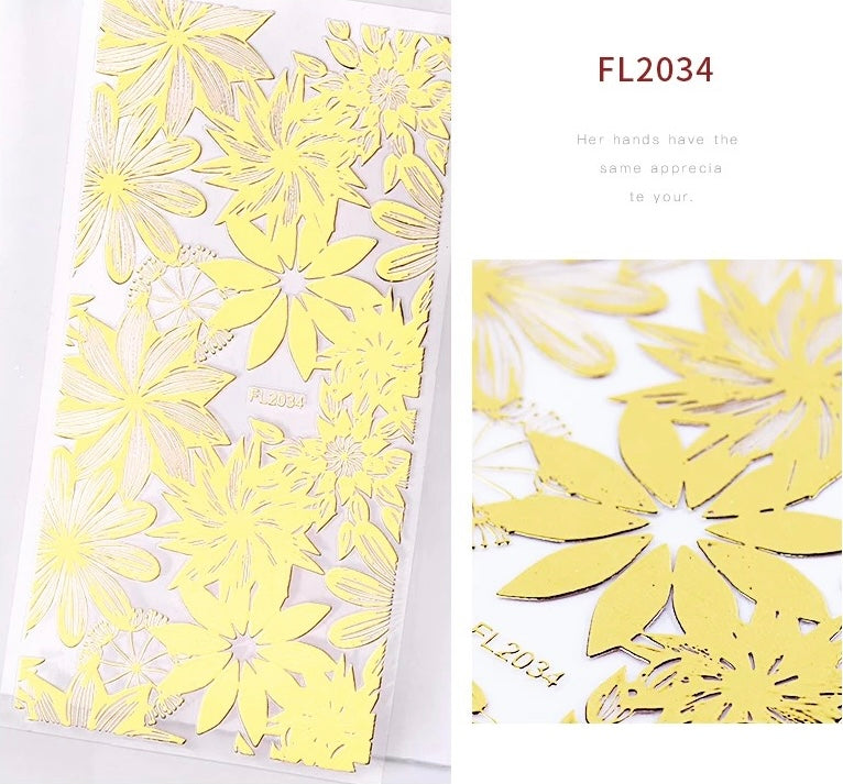 Sticker Metallic 2034