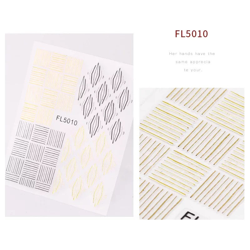 Sticker Metallic FL5010