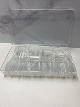 Square nail tips 550 pc clear