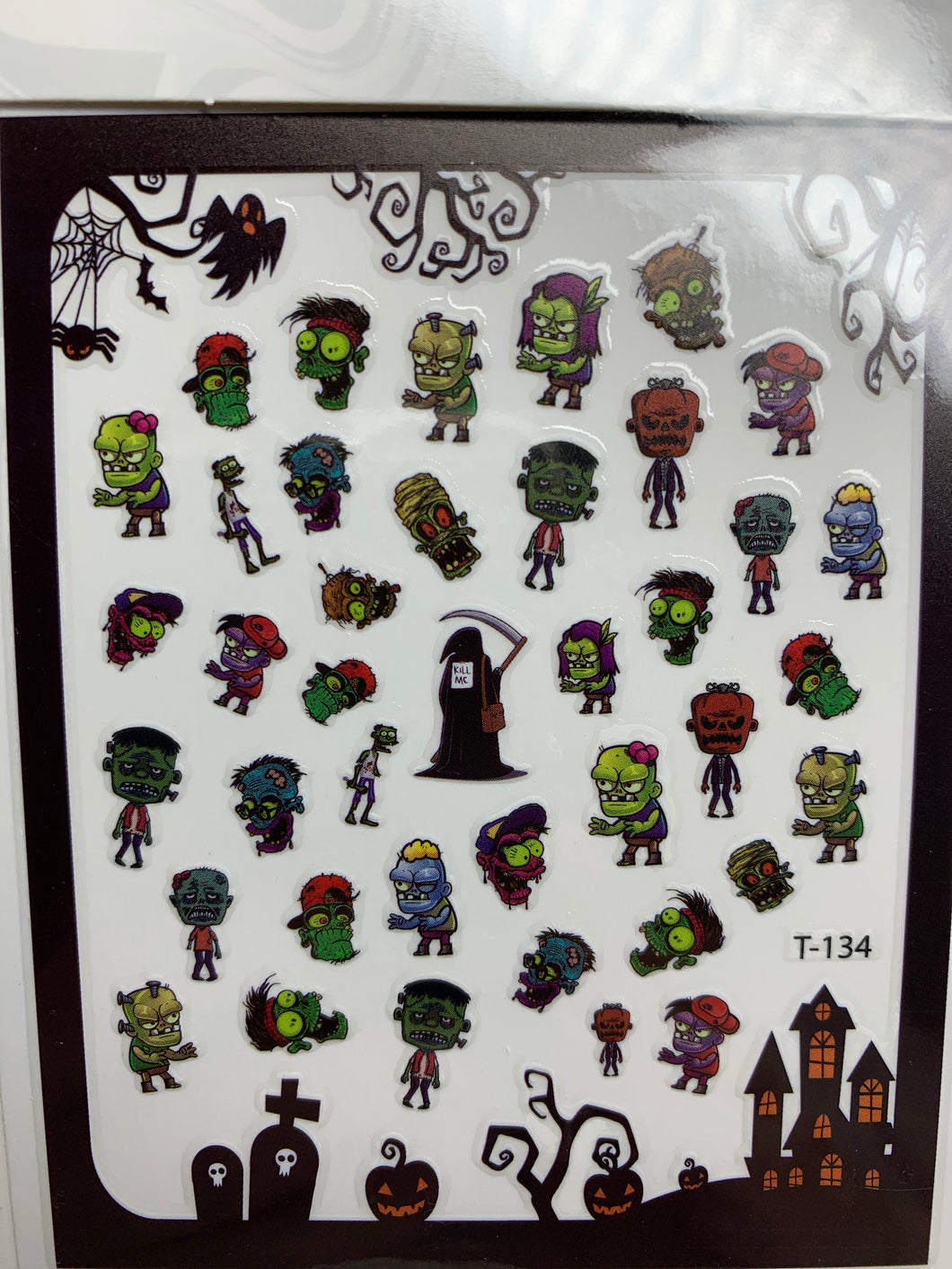 Halloween sticker t-134