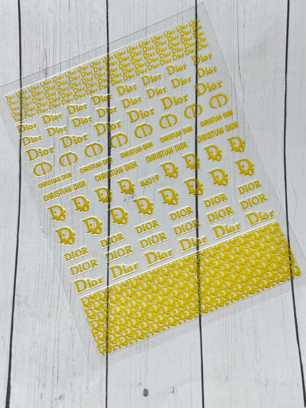 Sticker md019 yellow