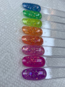 Rainbow NEON collection 8 x 0.5 oz