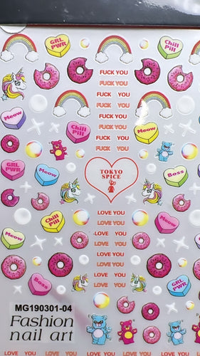 Sticker valentines mg190301-04