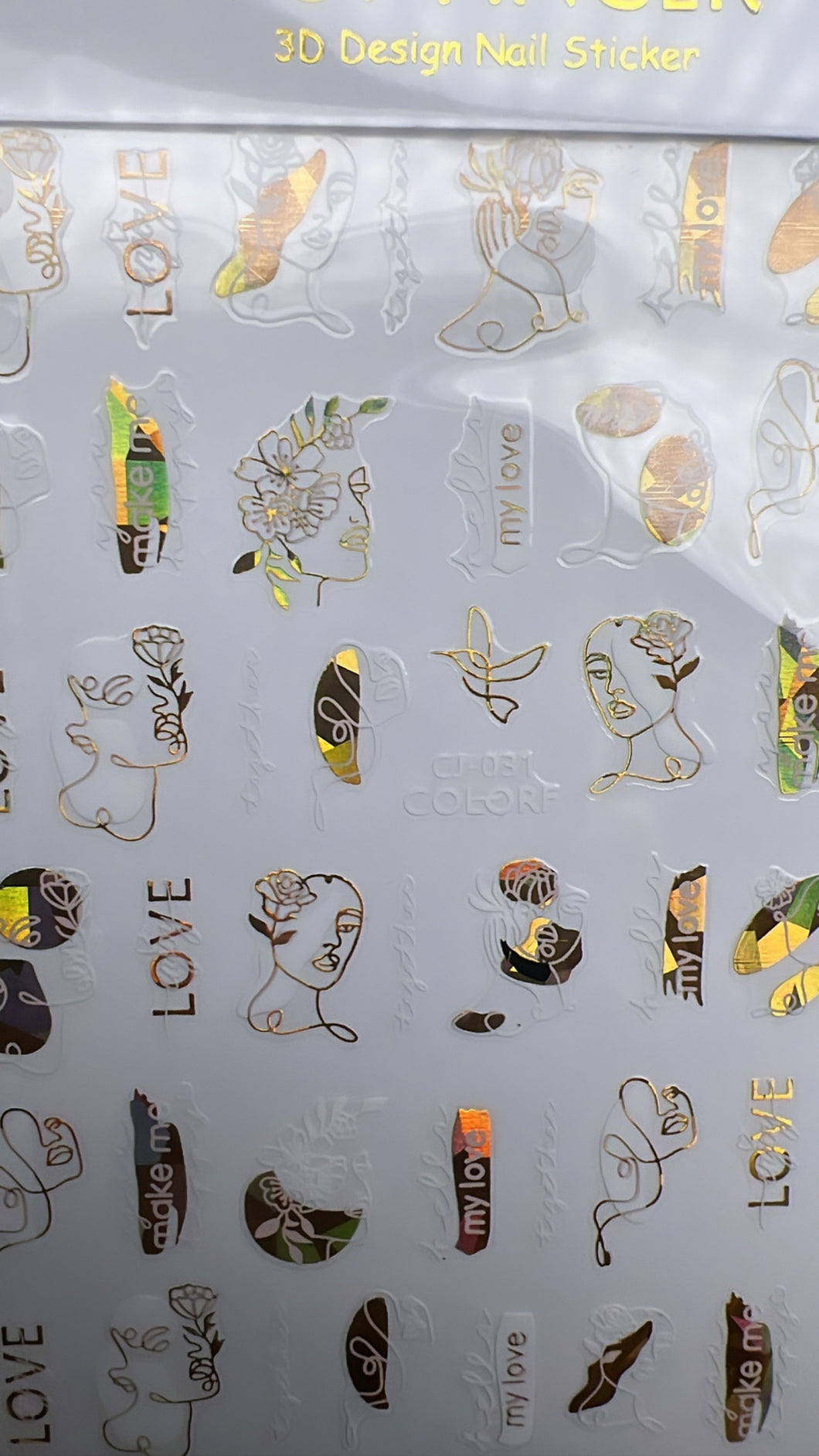 Sticker siluetas CJ-031