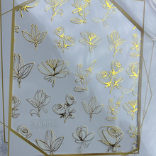 Stickers metalico 4 units