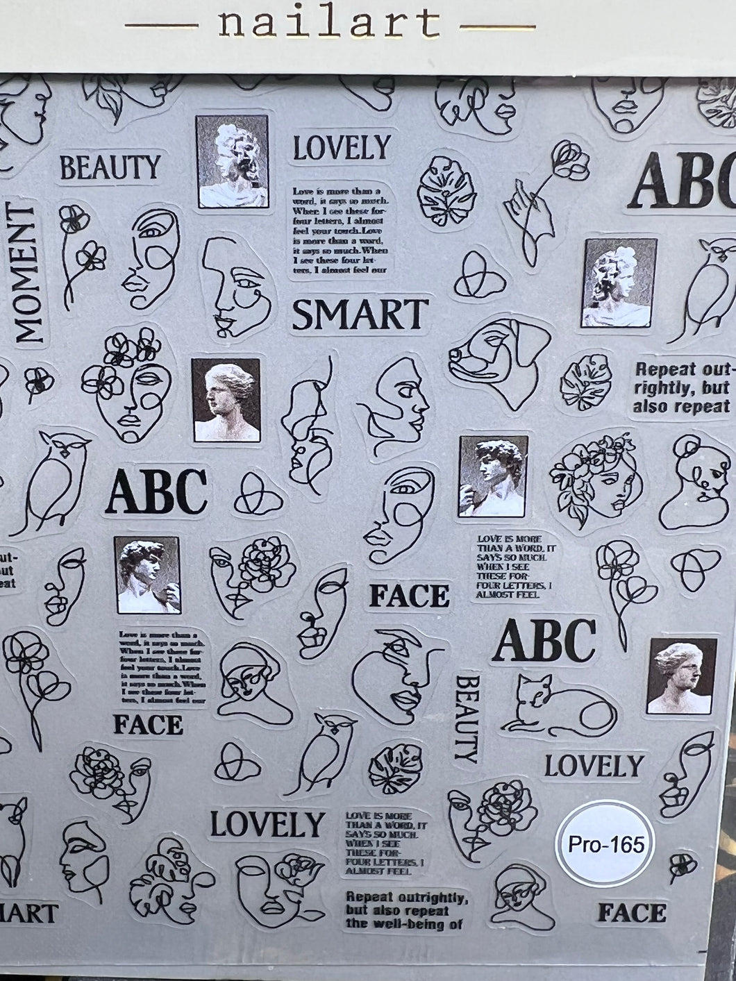 Tomoni stickers pro 165