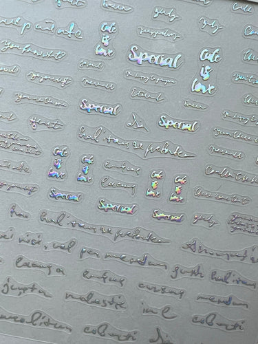 Tomoni stickers to837 holografico