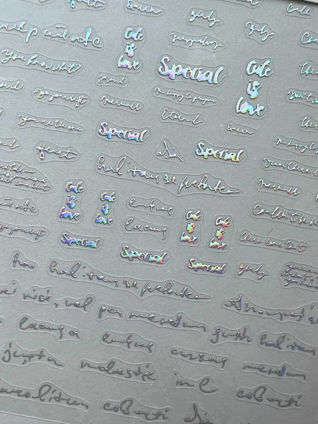 Tomoni stickers to837 holografico