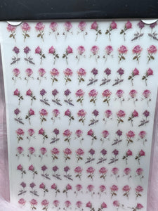 Sticker roses 1801