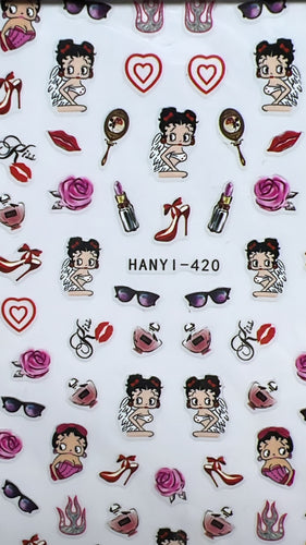 sticker hanyi 420 Betty boo