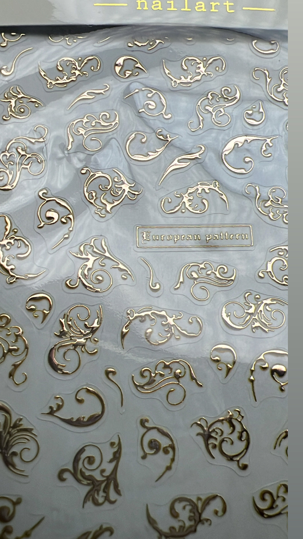 Sticker metallic