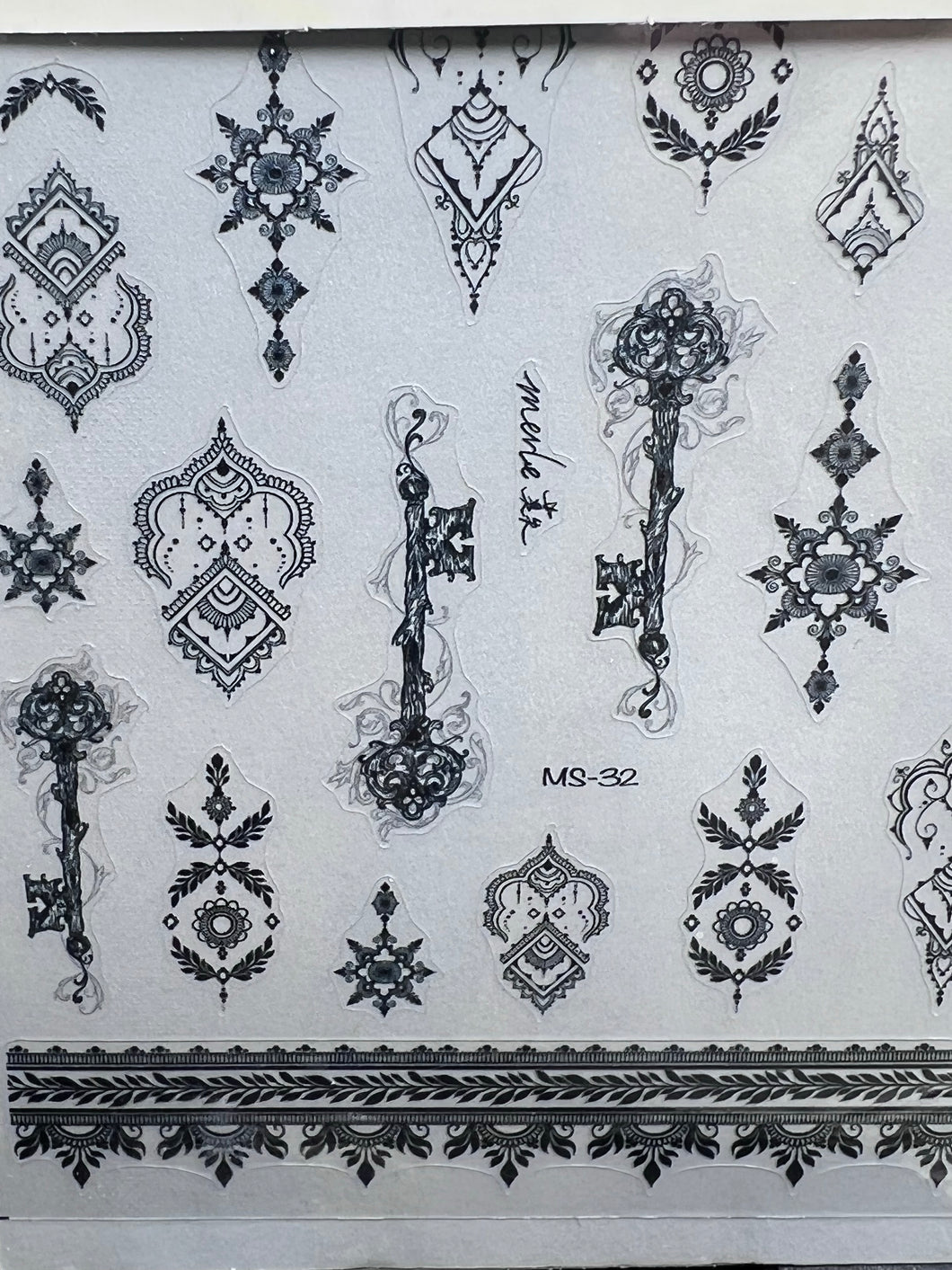 Tomoni stickers ms32