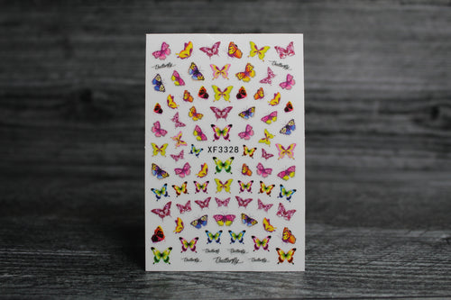 Butterfly Stickers XF3328