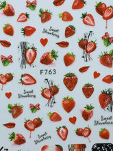 Stickers strawberries F763