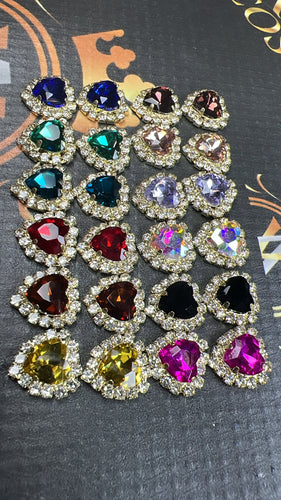 Rainbow zircon ❤️ 12 colores  /24 unidades