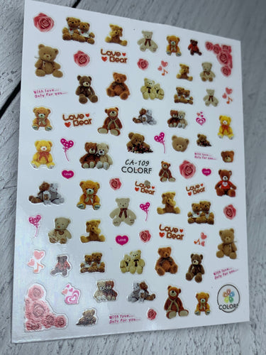 Sticker teddy bear Ca-109