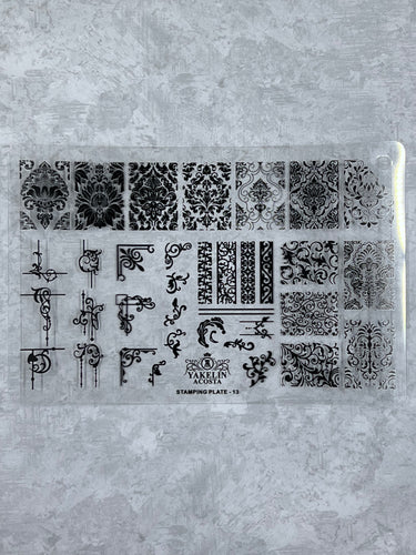 Stamping plate