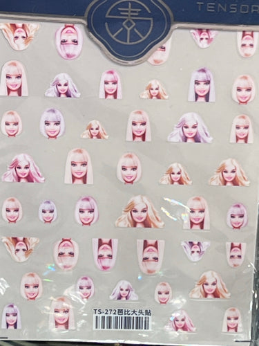 Sticker barbie 272