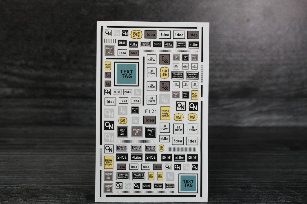 Stickers F121