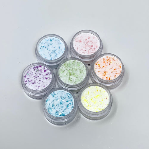 New sparkle collection 7 colors 0.5 onz