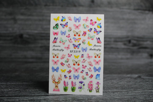 Butterfly Stickers XF3319