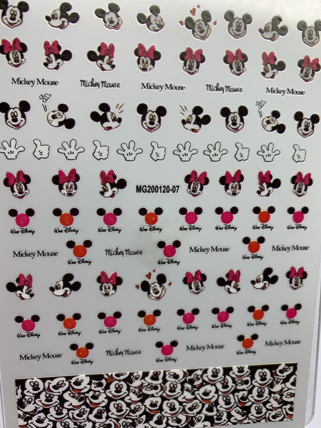 Mickey sticker MG200120-07